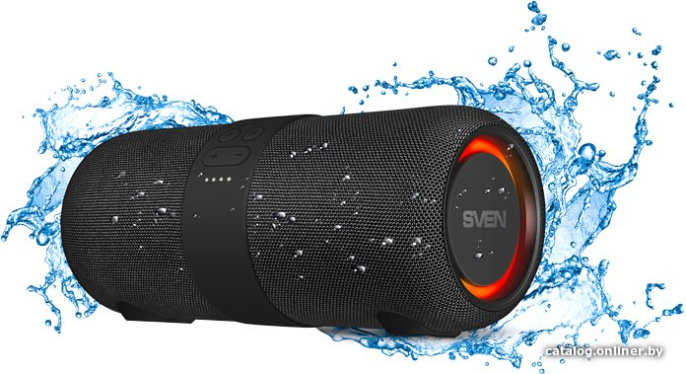 Колонка портативная Sven PS-340, 24Вт, черный (SV-021283)