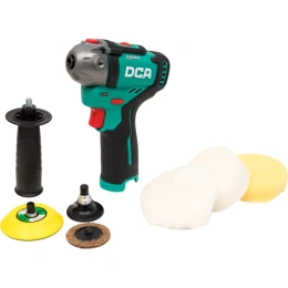 Аккумуляторная полировальная машина (мини) DCA без аккумулятора и ЗУ ADSP75 (TYPE Z)