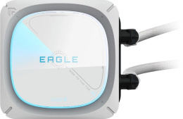 Система водяного охлаждения Gigabyte Eagle 360 ICE ARGB Soc-AM5/AM4/1200/1700/1851 белый 4-pin 13-37.6dB Al Ret GP-GIGABYTE EAGLE 360I