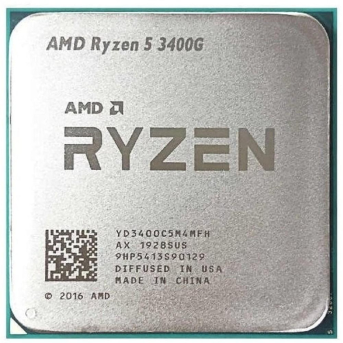 Процессор AMD Ryzen 5 3400G, AM4,  OEM [yd3400c5m4mfh]