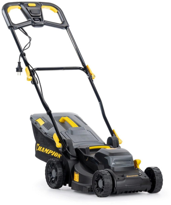 Газонокосилка роторная Champion EM3414 1400Вт