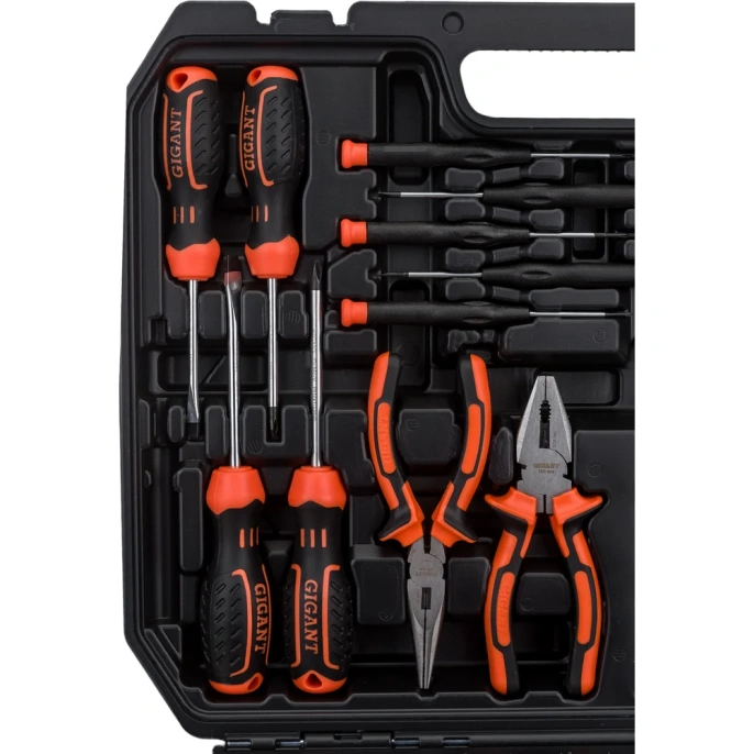 Набор инструментов для дома, 208 предметов Gigant GNJ-208