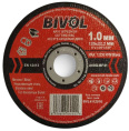 Отрезной диск Bivol T41-125x1.0x22.2 (BVL4112510) (диаметр диска: 125 мм, диаметр посадочного отверстия: 22.2 мм, обрабатываемый материал: металл)