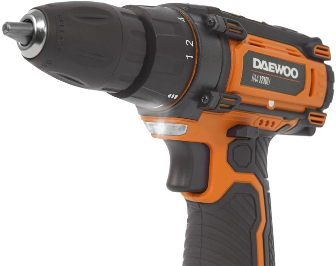 Дрель-шуруповерт Daewoo DAA 1210Li аккум. патрон:быстрозажимной