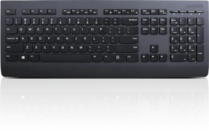 Комплект Lenovo 4X30H56821 Wireless Keyboard and Mouse Кл-ра,USB+Мышь3кн,Optical,Roll,USB