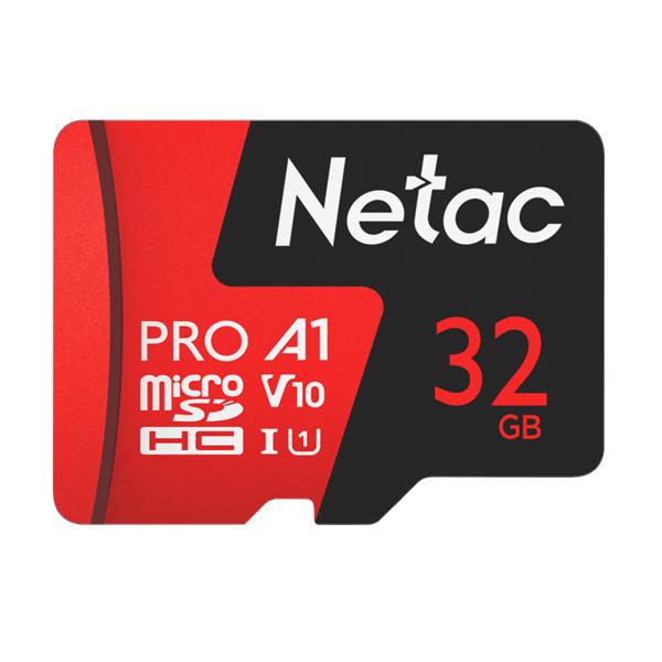 Карта памяти microSDHC UHS-I U1 NETAC P500 Extreme Pro 32 ГБ, 90 МБ/с, Class 10, NT02P500PRO-032G-S,  1 шт., без адаптера