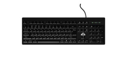 Клавиатура БЕШТАУ КЛ104РУ, USB, мембранная, черный