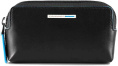 Ключница Piquadro Blue Square, кожа натуральная, черный [pc4216b2/n]