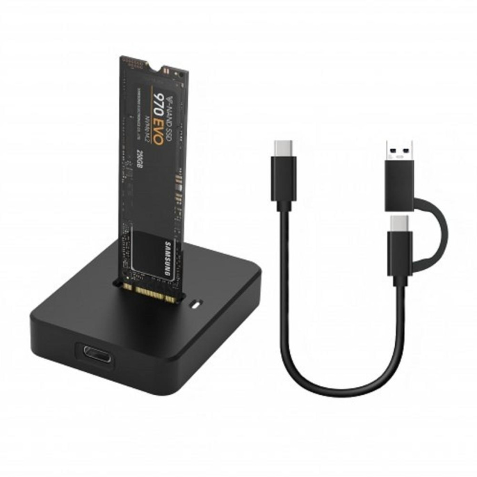 KS-is Док станция 2 в 1 USB для накопителей M.2 NVMe, M.2 SATA KS-911