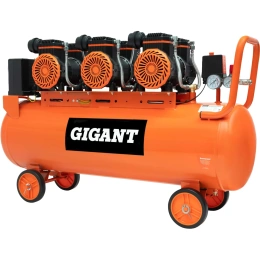 Безмасляный малошумный компрессор (120 л; 8 бар; 460 л/мин) Gigant GSWK-120/4200