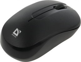 Мышь беспроводная Defender Hit MM-495, радио, оптическая, USB, 1600dpi, черный [52495]