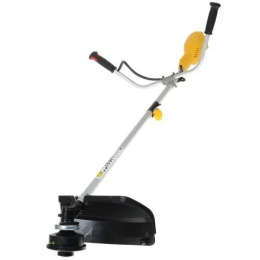 Denzel Триммер электрический TE-1400, 1400 Вт, 420 мм, катушка, диск, разборная штанга [96612]