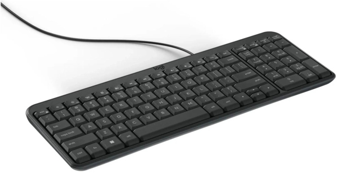 Клавиатура Logitech K106 черный USB slim 920-013902