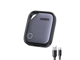 Трекер для поиска вещей UGREEN CM919 75119A AirTag Smart Tracker for AOS Finder 2 2-Pack - Black-Gray