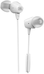 Гарнитура внутриканальные JBL C50HI 1.2м белый проводные в ушной раковине JBLC50HIWHT