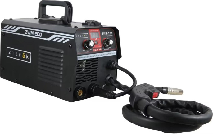 Сварочный полуавтомат Zitrek ZWM-200 MMA/MIG/MAG 200 A проволока 0.5 кг 051-4689