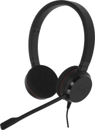 Гарнитура Jabra Evolve 20, для компьютера, накладные, проводные, черный [4999-823-169]