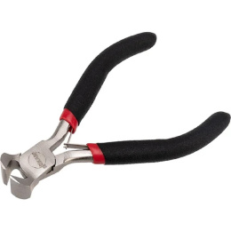 Rexant 12-4605 Кусачки торцевые мини 100 мм никелированные, авторазжим, обливные рукоятки