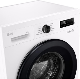 Стиральная машина LG F2Y1WS6W, с фронтальной загрузкой, 6.5кг, 1200об/мин, с паром, инверторная