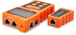 Тестер витой пары с дисплеем, с определением параметров POE LANMASTER LAN-TST-WRM-400-POE