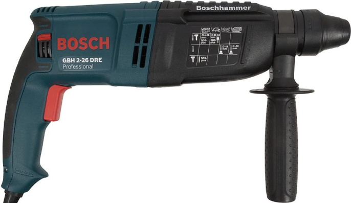Перфоратор Bosch GBH 2-26 DRE Professional патрон:SDS-plus уд.:2.7Дж 800Вт кейс в комплекте 0611253708