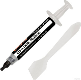 Термопаста ExeGate ETP-11WMK Platinum 11 Вт/ м•К , 2г, шприц с лопаткой EX282341RUS