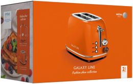 Тостер GALAXY LINE GL 2921, оранжевый [гл2921л]