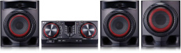 Музыкальный центр LG XBOOM CJ45, 720Вт, с караоке, Bluetooth, FM, USB, CD, черный,