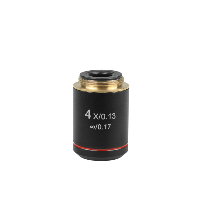 Объектив 4х/0.13 беск/0.17 Achromat DIN