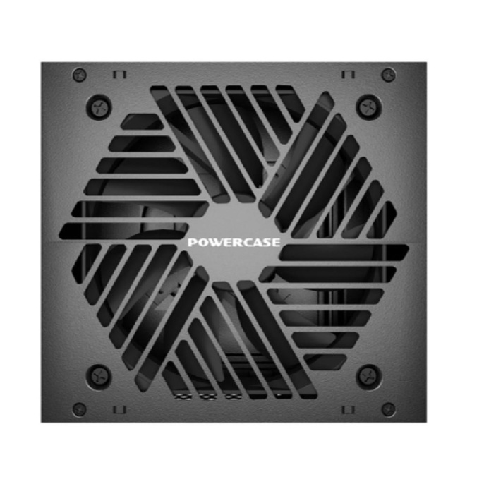 Блок питания Powercase PW500 80 Plus, ATX 2.31, 500W, APFC, DC-DC, 120mm Fan / PS-500W-DC