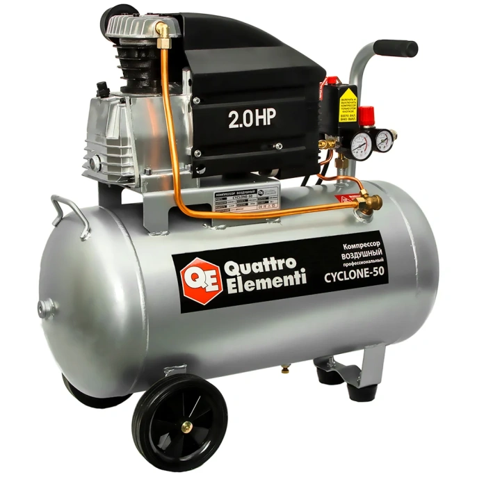 Поршневой масляный компрессор QUATTRO ELEMENTI CYCLONE-50 248-634