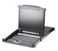 KVM консоль ATEN CL5716M-ATA-RG 17.3" 16-Port PS/2-USB VGA Single Rail LCD KVM Switch