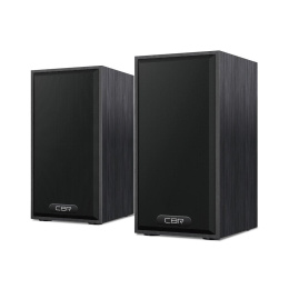 CBR CMS 635 Black, Акустическая система 2.0, питание USB, 2х3 Вт 6 Вт RMS , материал корпуса MDF, 3.5 мм линейный стереовход, регул. громк., длина кабеля 1 м, цвет чёрный