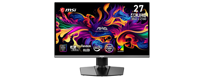 MSI выпустила «тандемный» игровой монитор c экраном QD-OLED