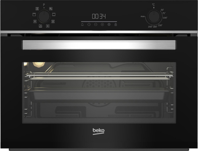 Духовой шкаф Электрический Beko BBCM13300X черный/серебристый