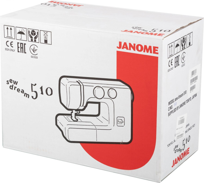 Швейная машина Janome Sew dream 510 белый