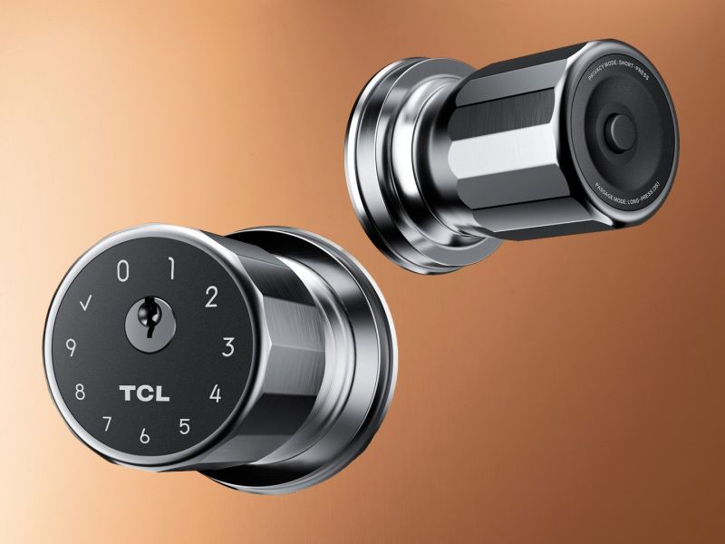 TCL представила умную дверную ручку с биометрией и управлением через приложение