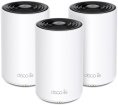 Бесшовный Mesh роутер TP-Link Deco XE75 AXE5400 10/100/1000BASE-TX белый упак.:3шт