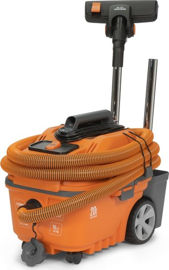 Строительный пылесос Daewoo DAVC 2000 Home 1500Вт (уборка: сухая/влажная/выдув/сбор воды) оранжевый
