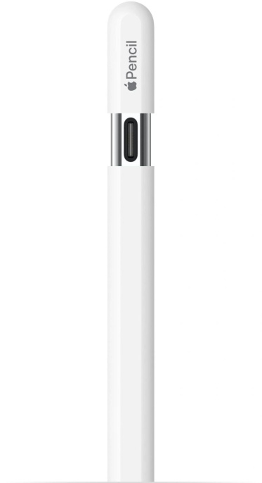 Стилус Apple A3085, (USB-C), Apple iPad Pro/Air, белый [muwa3zm/a]