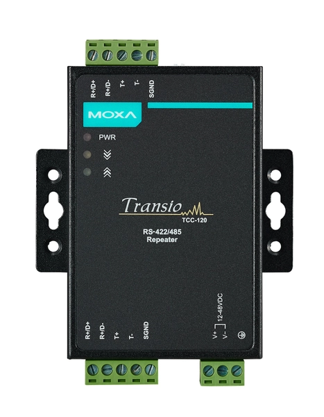 Преобразователь MOXA TCC-120I, RS-422/485 повторитель репитер , дополнительная изоляция 2 кВ