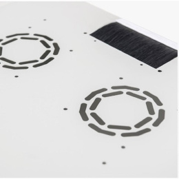 NEOMAX Шкаф телекоммуникационный настенный 6U 520х400 , стеклянная дверь, замок-ключ, разборный, цвет серый 1 коробка [NM-CBWM-6U5240GKL-301-GY]