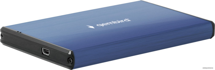 Бокс для жесткого диска EE2-U3S-3-DB Gembird 2.5"hdd SATA, USB3.0, до 2 Терабайт, Dark Blue OEM