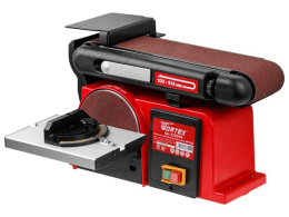 Ленточно-шлифовальный станок WORTEX GM 1528 в кор. 370 Вт, 100х914 мм, 150 мм, 2980 об/мин 0325104