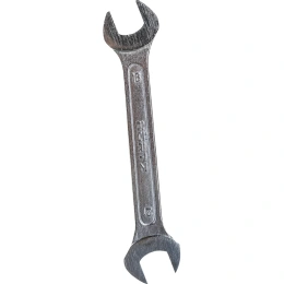 Гаечный ключ двусторонний HORTZ, 18x21, хромированный 102238
