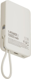Внешний аккумулятор Momax IP152 1-Power X 10000mAh Белый IP152W 20 Вт PD и быстрая зарядка Qualcomm Quick Charge 3.0, зарядка 3 устройств одновременно, 1 порт