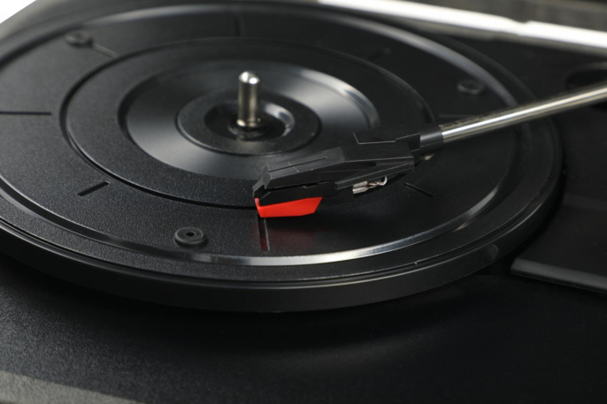 Проигрыватель винила Ritmix LP-190B полностью автоматический серый