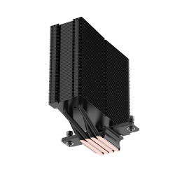 Кулер для процессора CPU Cooler SAMA A40 240W, 4-pin PWM, 152mm, 4x6mm, 1x120mm, 78CFM, 29dBA, 2200RPM, S: 1851/1700/1200/115X, AM5/AM4, black A40-BKWNNXOX-G