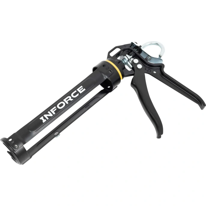 Пистолет для герметиков Inforce полуоткрытый, поворотный, 320мл 01-13-09