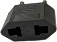  Адаптер-переходник Premier PCS3010B/50 1 розетка черный